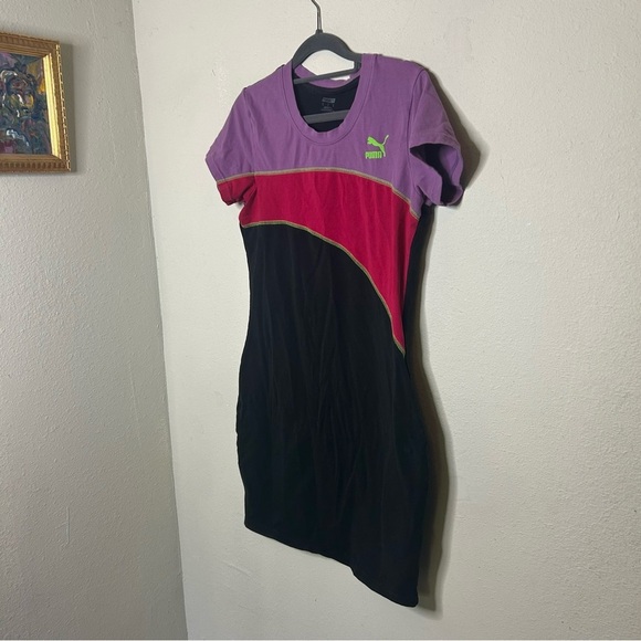 Puma Women's Purple and Black Athletic Dress Size Medium - Picture 2 of 5